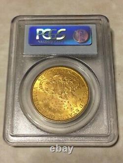 1898-S MS64 PCGS Saint St Gaudens Double Eagle $20 Gold Coin BEAUTIFUL! PQ