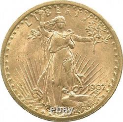 1907-1928 American Gold $20 Saint Gaudens Double Eagle BU Unc Random Date