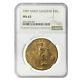 1907 $20 Gold Saint Gaudens Double Eagle Coin NGC MS 63