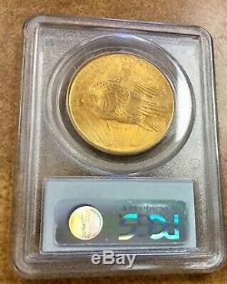1907 $20 Gold Saint Gaudens PCGS MS65 gem Double Eagle rich golden luster