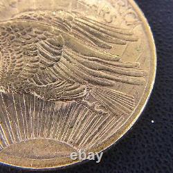 1907 $20 Saint Gaudens Double Eagle Gold Coin BU+ UNC Stunning and Rare