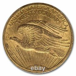 1907 $20 Saint-Gaudens Gold Double Eagle MS-61 PCGS SKU #56735