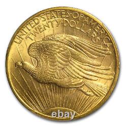 1907 $20 Saint-Gaudens Gold Double Eagle MS-63+ PCGS SKU #80014