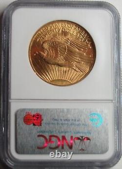 1907 $20 Saint-Gaudens Gold Double Eagle, NGC MS61 CAC, Unreal Quality