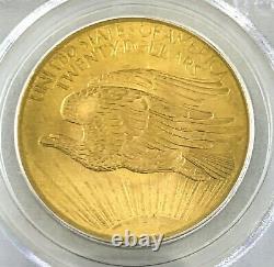 1907 $20 St. Gaudens Gold Double Eagle PCGS MS65