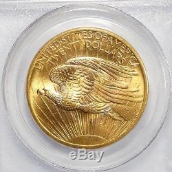 1907 GOLD St. Gaudens Double Eagle $20 CERTIFIED PCGS MS 64