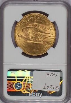 1907 Gold St. Gaudens Double Eagle $20 NGC MS64