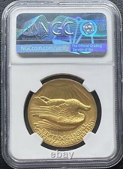1907 HIGH RELIEF $20 Gold St. Gaudens Double Eagle NGC PF66 PROOF VERY RARE