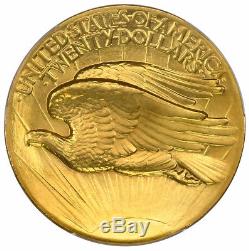 1907 High Relief-Flat Edge St. Gaudens, Double Eagle PCGS MS65 US Rare Coin