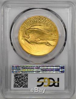 1907 High Relief-Flat Edge St. Gaudens, Double Eagle PCGS MS65 US Rare Coin