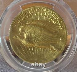 1907 High Relief PCGS MS62 $20 Saint Gaudens Gold Double Eagle