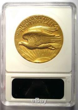 1907 High Relief Saint Gaudens Gold Double Eagle $20 Coin ANACS AU Details