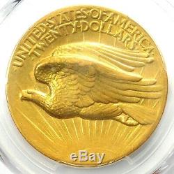 1907 High Relief Saint Gaudens Gold Double Eagle $20 Coin PCGS AU Details