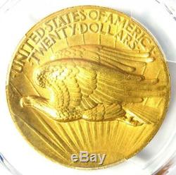 1907 High Relief Saint Gaudens Gold Double Eagle $20 Coin PCGS AU Details