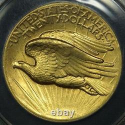 1907 High Relief St. Gaudens $20 Gold Double Eagle ANACS MS 61'GORGEOUS