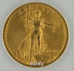 1907 High Relief Wire Rim Double Eagle ICG MS63 $20 Beautiful Saint Gaudens
