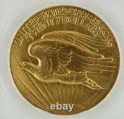 1907 High Relief Wire Rim Double Eagle ICG MS63 $20 Beautiful Saint Gaudens