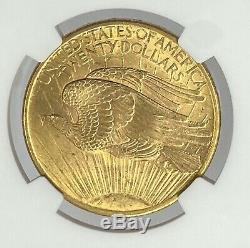 1907-P $20 Saint Gaudens Gold Double Eagle Pre-33 NGC MS63 First Year Of Issue
