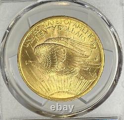1907-P $20 Saint Gaudens Gold Double Eagle Pre-33 PCGS MS63 Amazing 1st Year