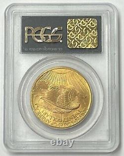 1907-P $20 Saint Gaudens Gold Double Eagle Pre-33 PCGS MS64 OGH Amazing 1st Year