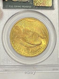 1907-P $20 Saint Gaudens Gold Double Eagle Pre-33 PCGS MS64 Old Holder 1st Year