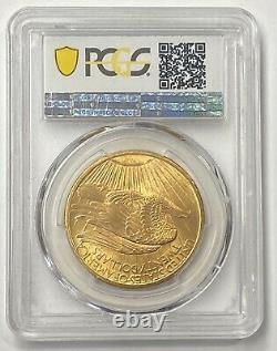1907-P $20 Saint Gaudens Gold Double Eagle Pre-33 PCGS MS66 Super Gem 1st Year