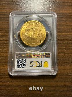 1907-P $20 St. Gaudens Gold Twenty Dollar Double Eagle Gold PCGS MS 63 RARE