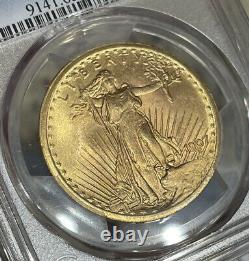 1907 PCGS MS65 $20 Gold Saint Gaudens Double Eagle