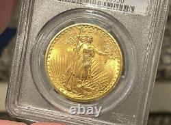 1907 PCGS MS65+ Saint Gaudens $20 Gold Double Eagle