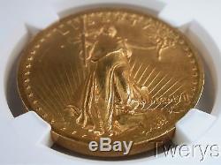1907 Proof High Relief $20 Saint Gaudens Double Eagle Ngc Pf 65