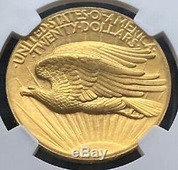 1907 Saint Gaudens Double Eagle $20 HIGH RELIEF NGC PF66 PROOF Extremely Rare