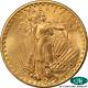 1907 Saint St. Gaudens $20 Gold Double Eagle PCGS and CAC MS64 First Year of I