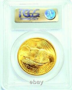 1907 St. Gaudens Gold $20 Double Eagle PCGS MS64 Vibrant catches the eye