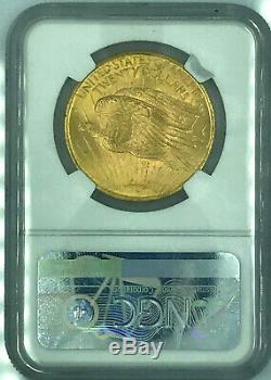 1907 Twenty Dollar Saint Gaudens $20 Double Eagle NGC MS65+