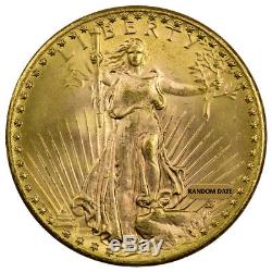 1908-1933 Random Date $20 Gold Saint Gaudens Double Eagle SKU41228