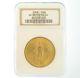 1908 $20 MS-64 No Motto NGC Gold Double Eagle Saint Gaudens Coin