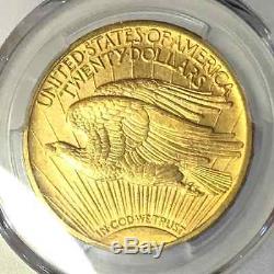 1908 $20, Ms63 St Gaudens Double Eagle With Motto Pcgs Certified Very Rare