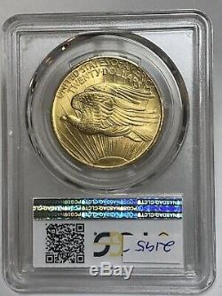 1908 $20 Saint Gaudens Gold Double Eagle NM PCGS MS65+ Plus! 38049098