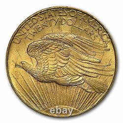 1908 $20 Saint-Gaudens Gold Double Eagle No Motto MS-62 PCGS SKU#45492