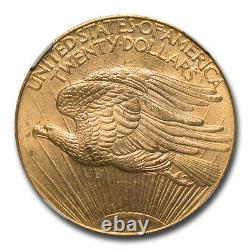 1908 $20 Saint-Gaudens Gold Double Eagle No Motto MS-65 NGC SKU#15543