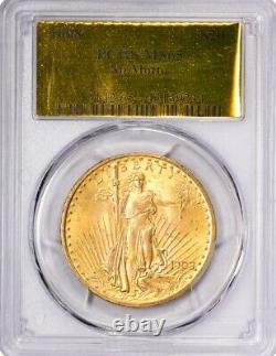 1908 $20 Saint Gaudens Gold Double Eagle No Motto PCGS MS 65+ Plus Grade