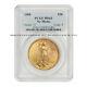 1908 $20 Saint Gaudens PCGS MS63 NM No Motto Gold Double Eagle Philadelphia coin