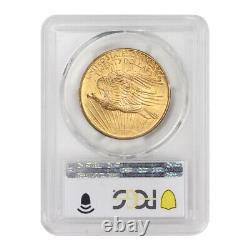 1908 $20 Saint Gaudens PCGS MS66 NM No Motto Gold Double Eagle coin