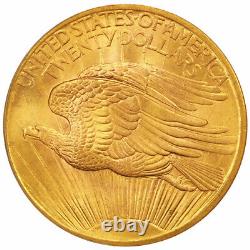 1908 $20 Saint Gaudens PCGS MS67 Wells Fargo Gold Double Eagle 692861