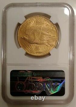 1908 $20 Saint Gaudens Us Gold Double Eagle Ngc Ms63 No Motto Pre-1933
