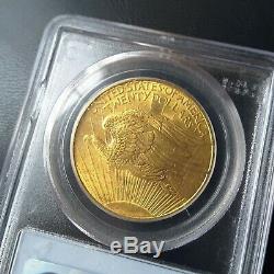 1908 $20 St. Gaudens Gold Double Eagle PCGS MS-64 (No Motto)
