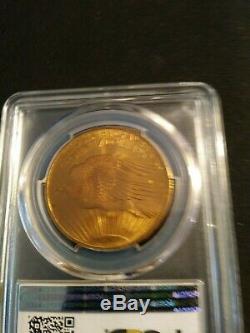 1908 $20 St. Gaudens Gold Double Eagle PCGS MS-66 (No Motto)