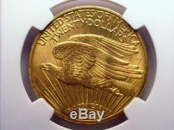 1908 $20 WITH MOTTO Gold St. Gaudens Double Eagle NGC MS-65
