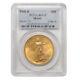 1908-D $20 Gold Saint Gaudens PCGS MS65 Motto Double Eagle Denver mint coin