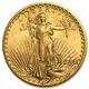 1908-D $20 Saint-Gaudens Gold Double Eagle No Motto AU SKU#7430